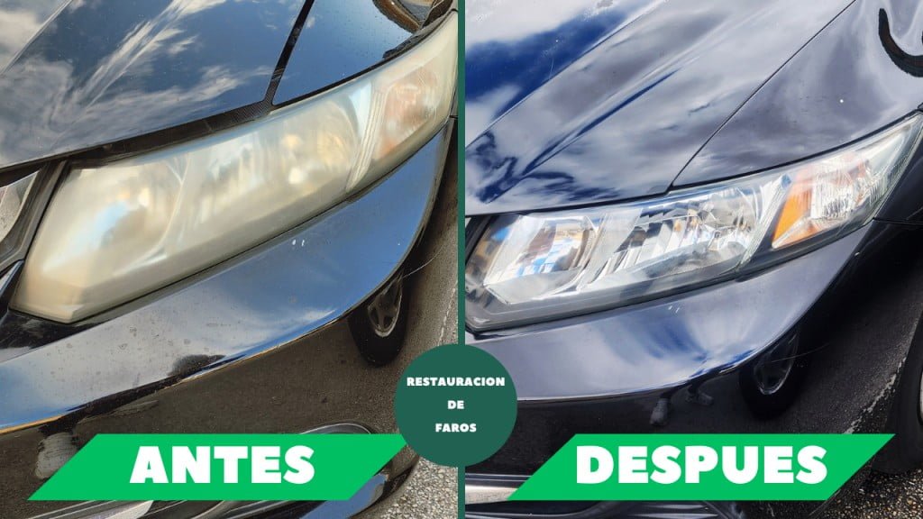 Como limpiar los faros del auto