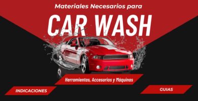 Herramientas para Carwash